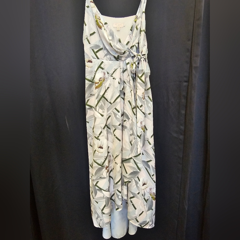 Wrap dress, wedding, floral, bridesmaid, travel, vacation, casual, feminine